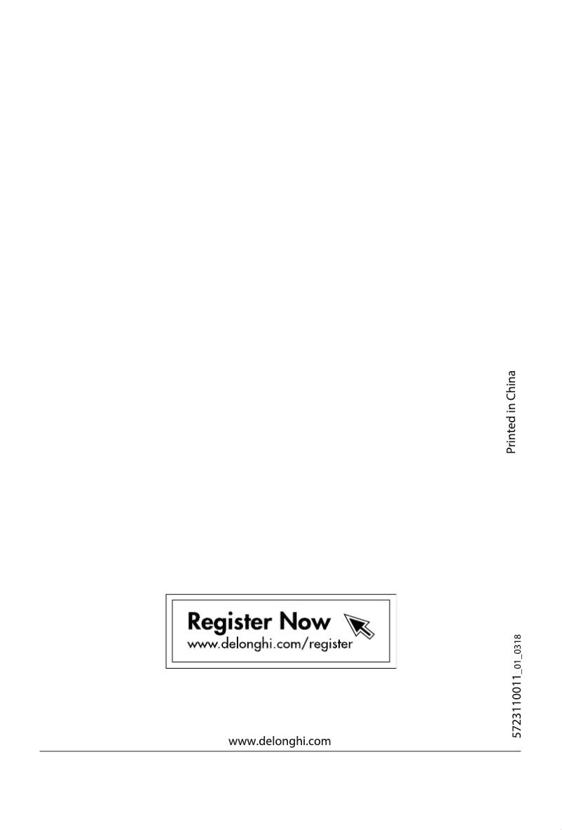 Page 1 de la notice Manuel utilisateur DeLonghi Livenza Compact All Day SW13ABCS