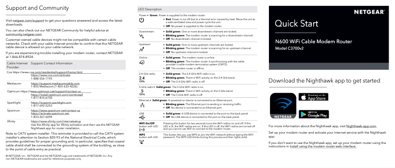 Image de la première page du manuel de l'appareil C3700v2