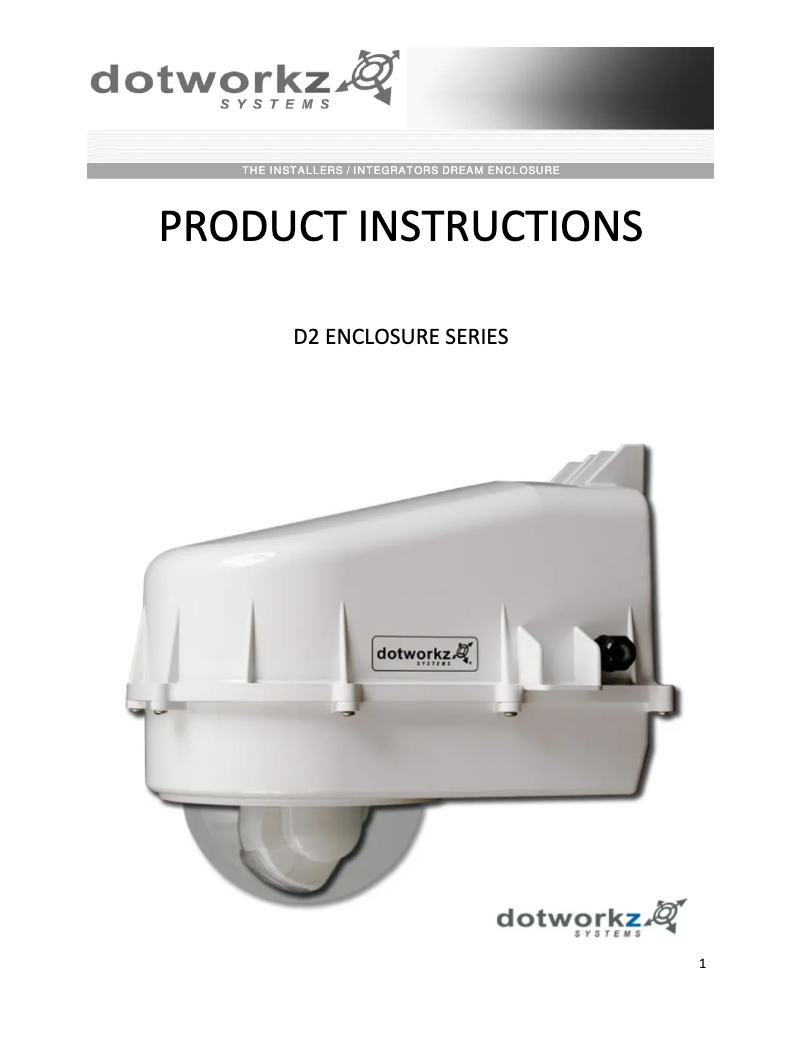 Página 1 del manual Manual de usuario DataVideo D2-BASE-140