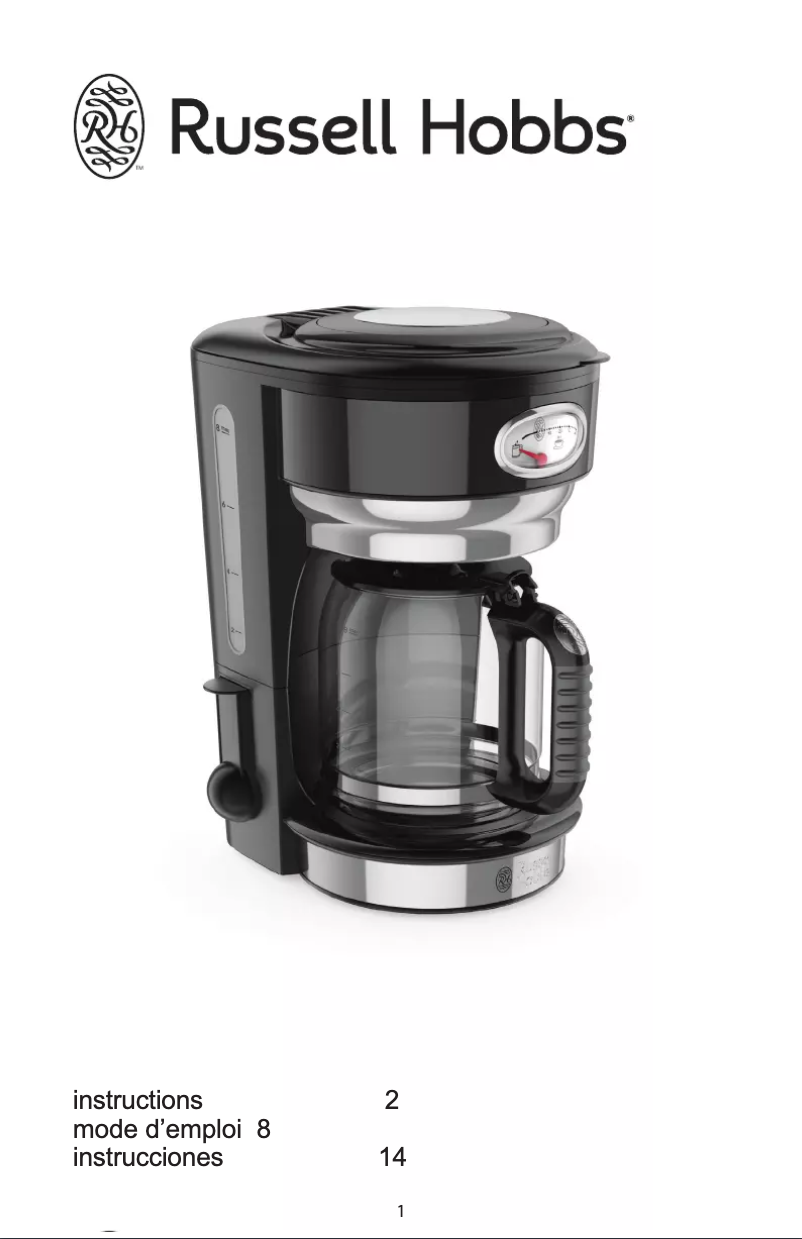 Image de la première page du manuel de l'appareil Retro Style CM3100