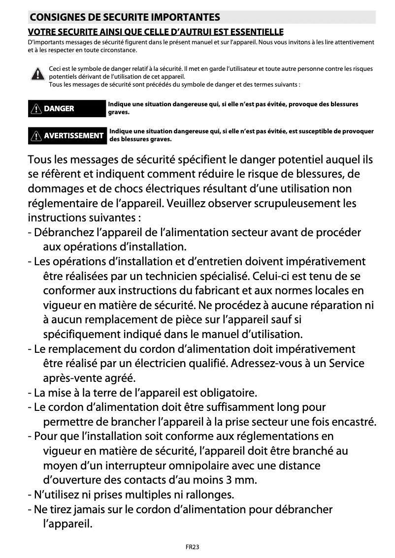 Image de la première page du manuel de l'appareil AKZM 8370