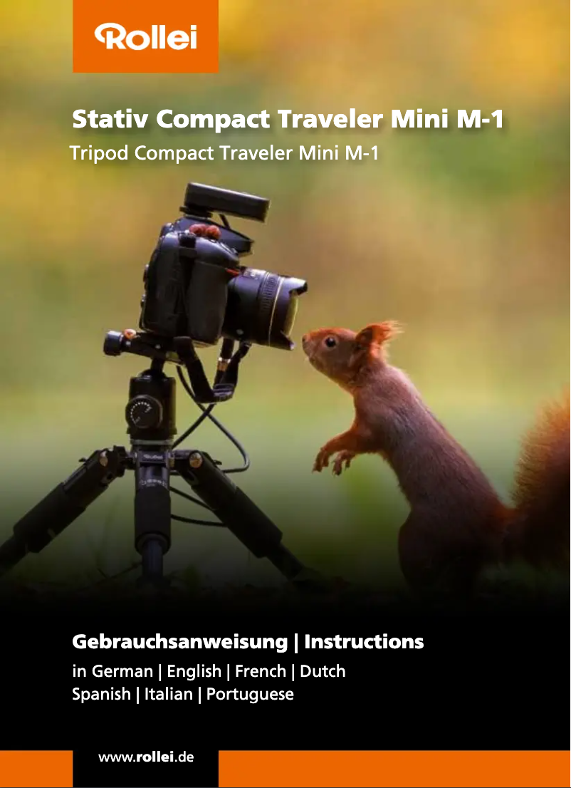 Page n°1 - Manuel utilisateur Rollei Compact Traveler Mini M-1