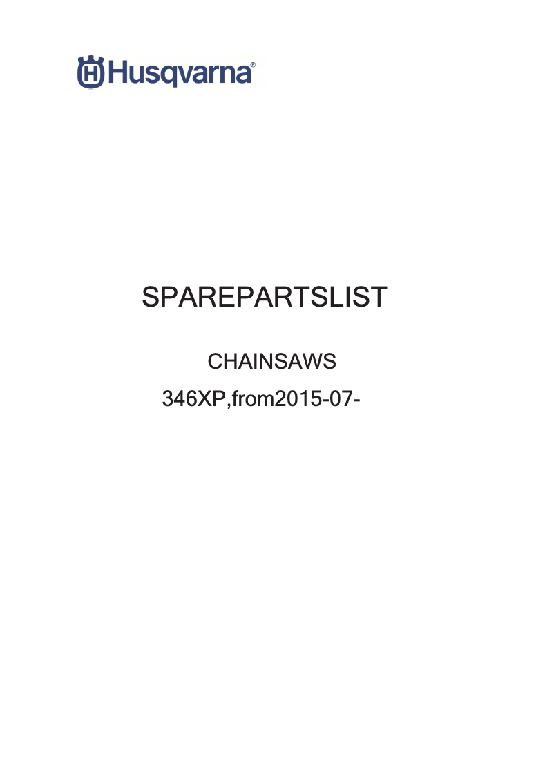 Image de la première page du manuel de l'appareil 346XP