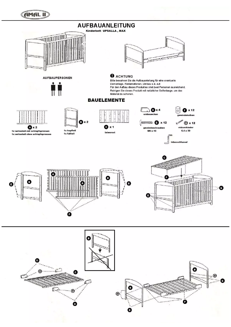 Page n°1 - Manuel utilisateur Amal II Upsalla