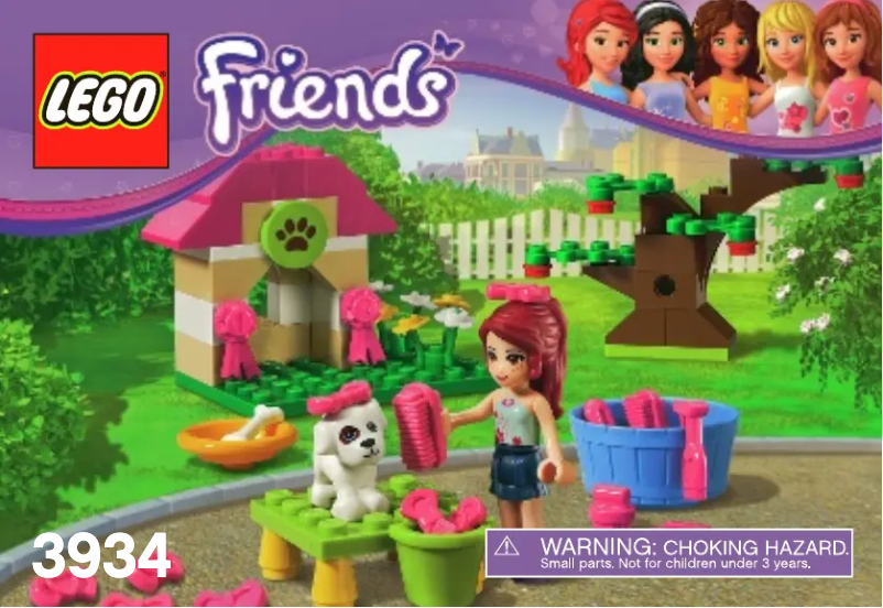 Page n°1 - Manuel utilisateur Lego Friends 3934