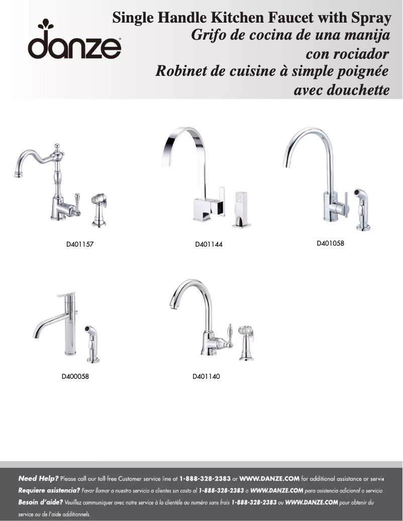 Image de la première page du manuel de l'appareil D401140