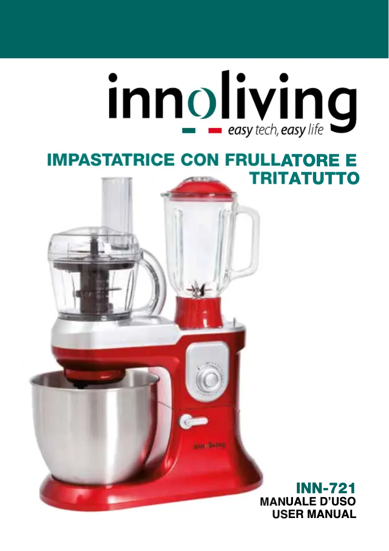 Page n°1 - Manuel utilisateur Innoliving INN-721