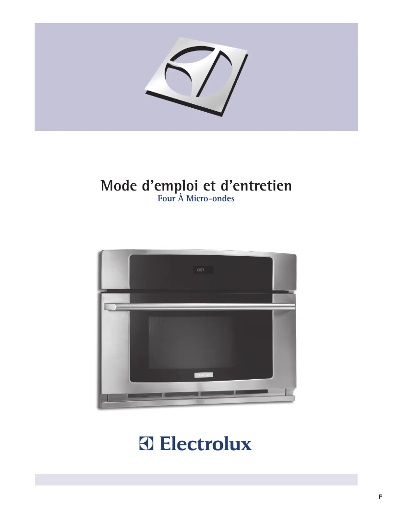 Page 1 de la notice Manuel utilisateur Electrolux EW30MO55HS