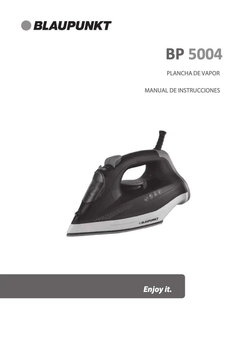 Image de la première page du manuel de l'appareil BP5004