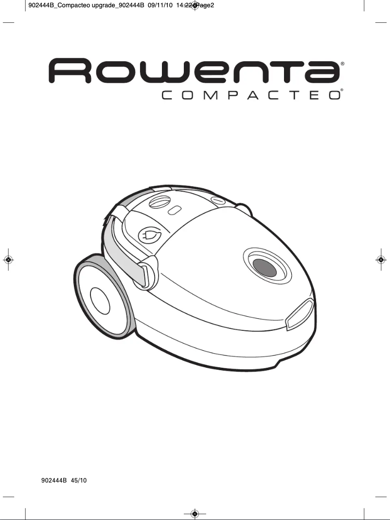 Página 1 del manual Manual de usuario Rowenta Compacteo RO1733