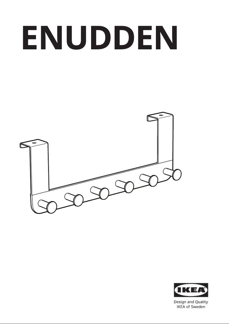 Image de la première page du manuel de l'appareil ENUDDEN 802.517.30