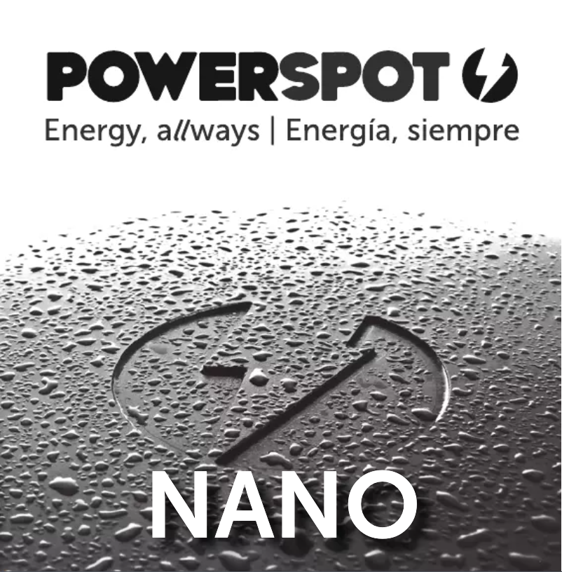 Page n°1 - Manuel utilisateur Powerspot Nano