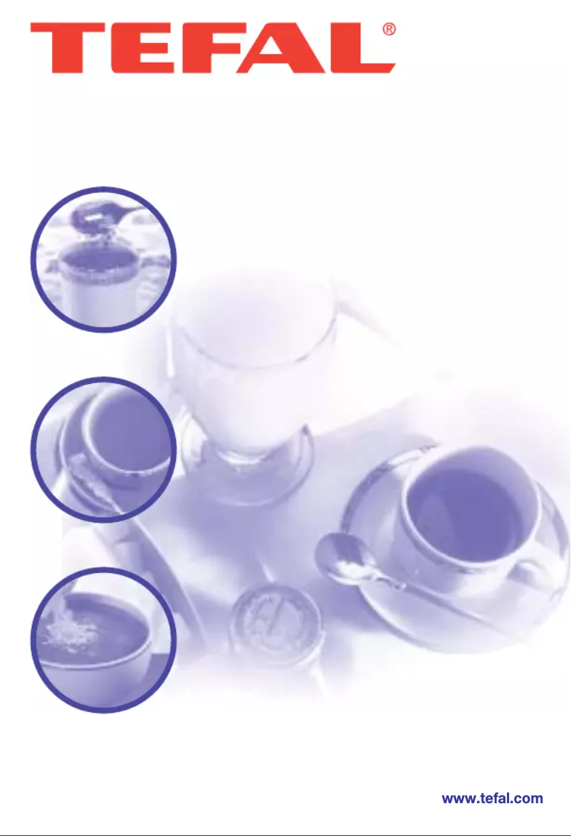 Page n°1 - Manuel utilisateur Tefal 78450