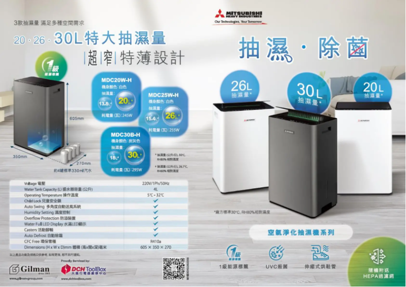 Page 1 de la notice Catalogue Mitsubishi MDC30B-H