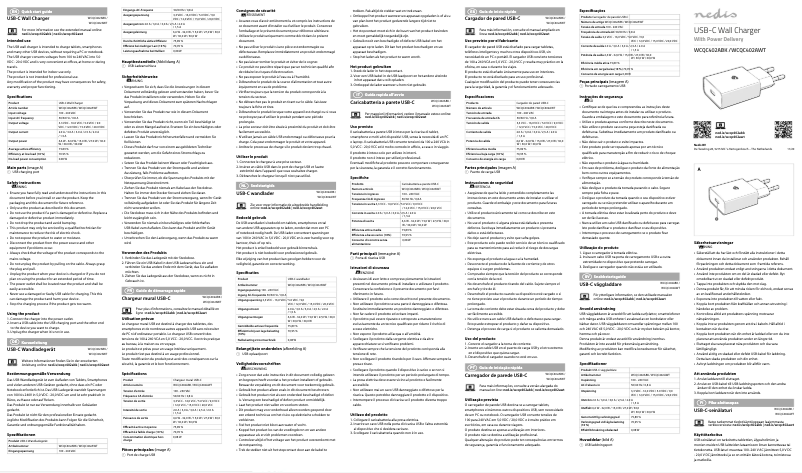 Image de la première page du manuel de l'appareil WCQC402AWT