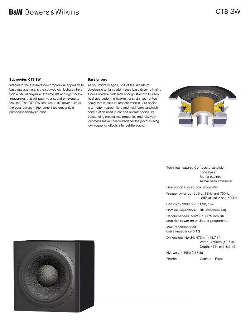 Imagen de la primera página del manual del dispositivo CT8 SW