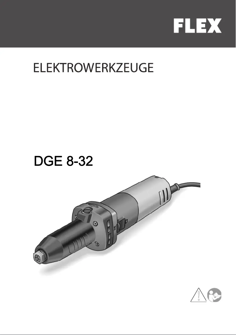 Página 1 del manual Manual de usuario Flex DGE 8-32