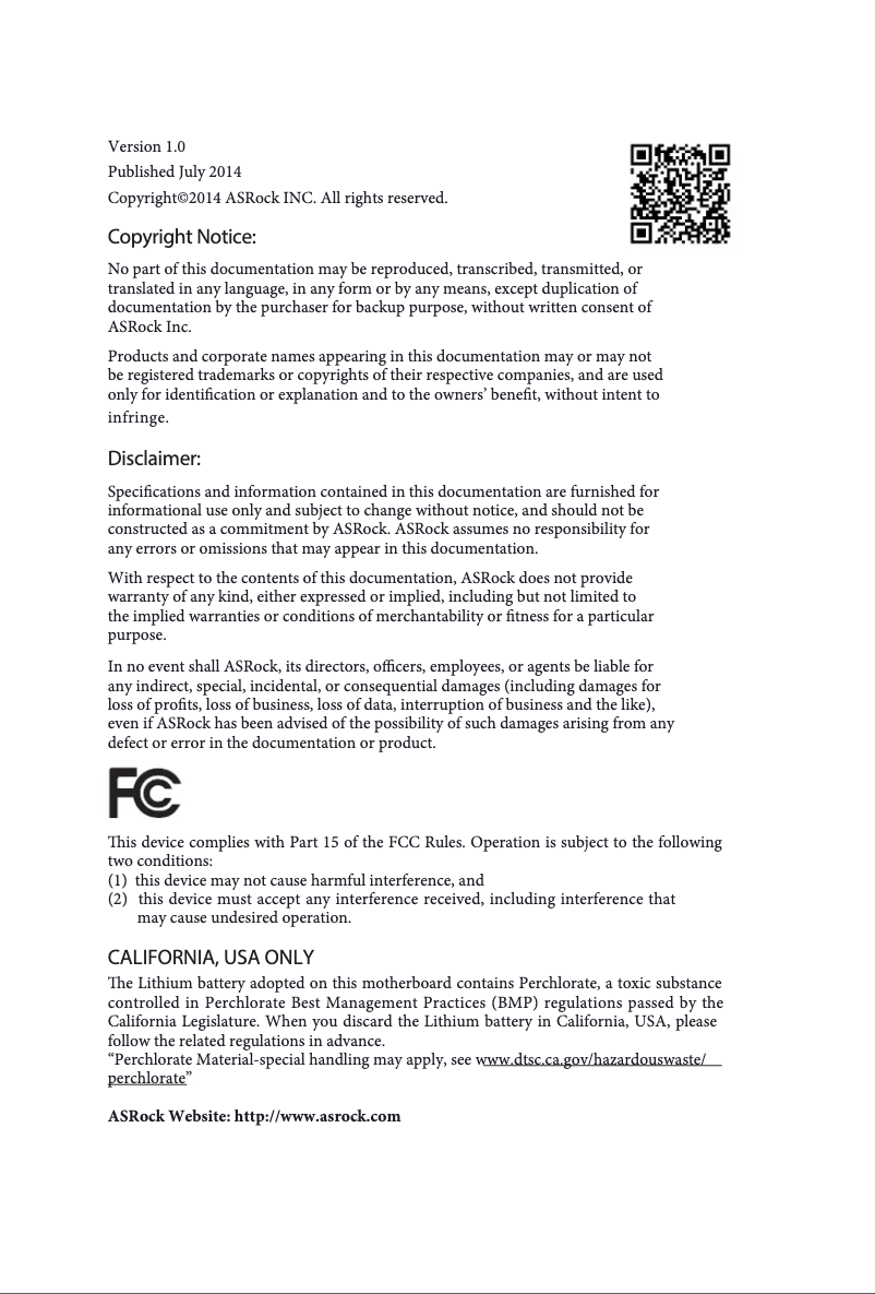 Imagen de la primera página del manual del dispositivo FM2A88M-HD+ R2.0