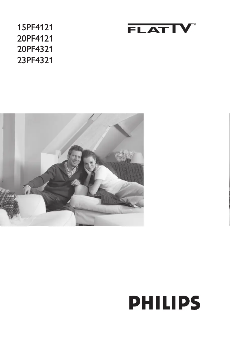 Página 1 del manual Manual de usuario Philips 20PF4121