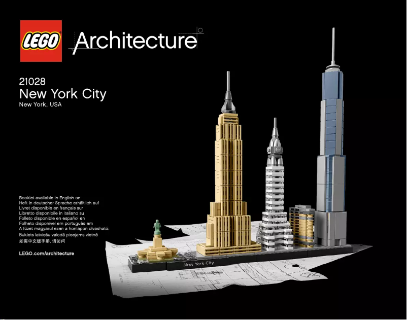 Page 1 de la notice Manuel utilisateur Lego Architecture 21028
