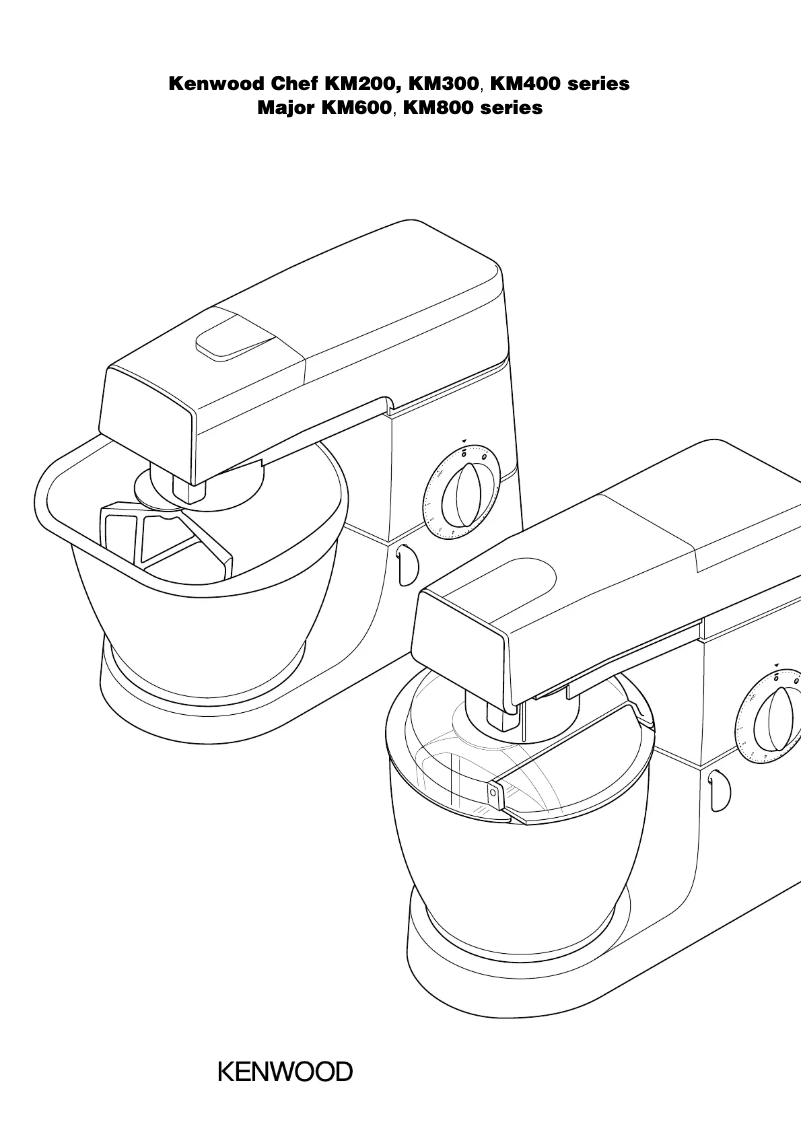 Page n°1 - Manuel utilisateur Kenwood KM420