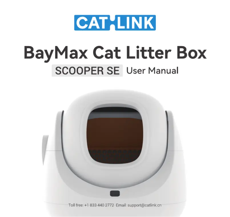 Page n°1 - Manuel utilisateur Catlink Scooper SE