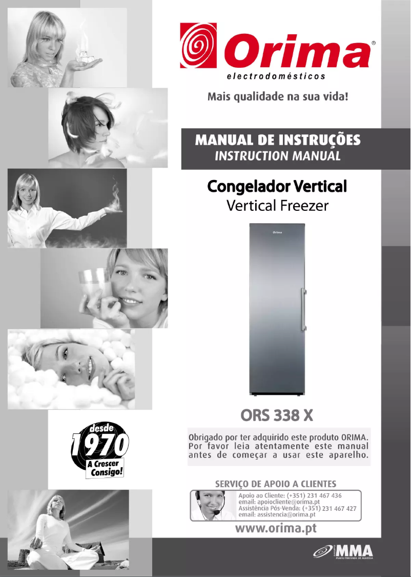 Page n°1 - Manuel utilisateur Orima ORS 338 X