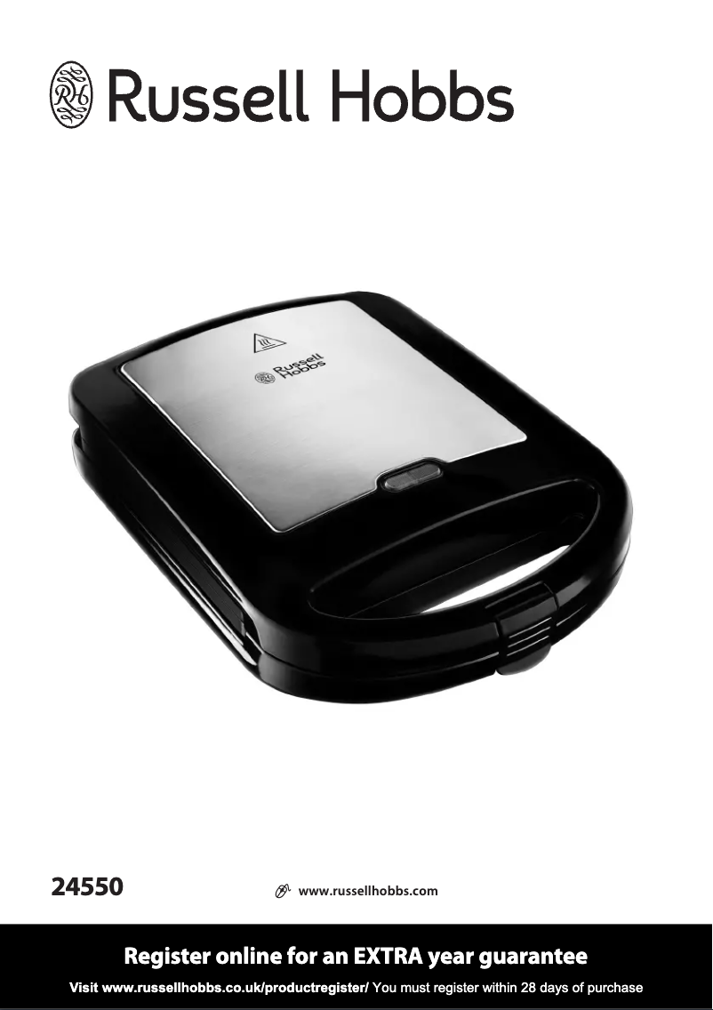 Page 1 de la notice Manuel utilisateur Russell Hobbs 4 Portion 24550