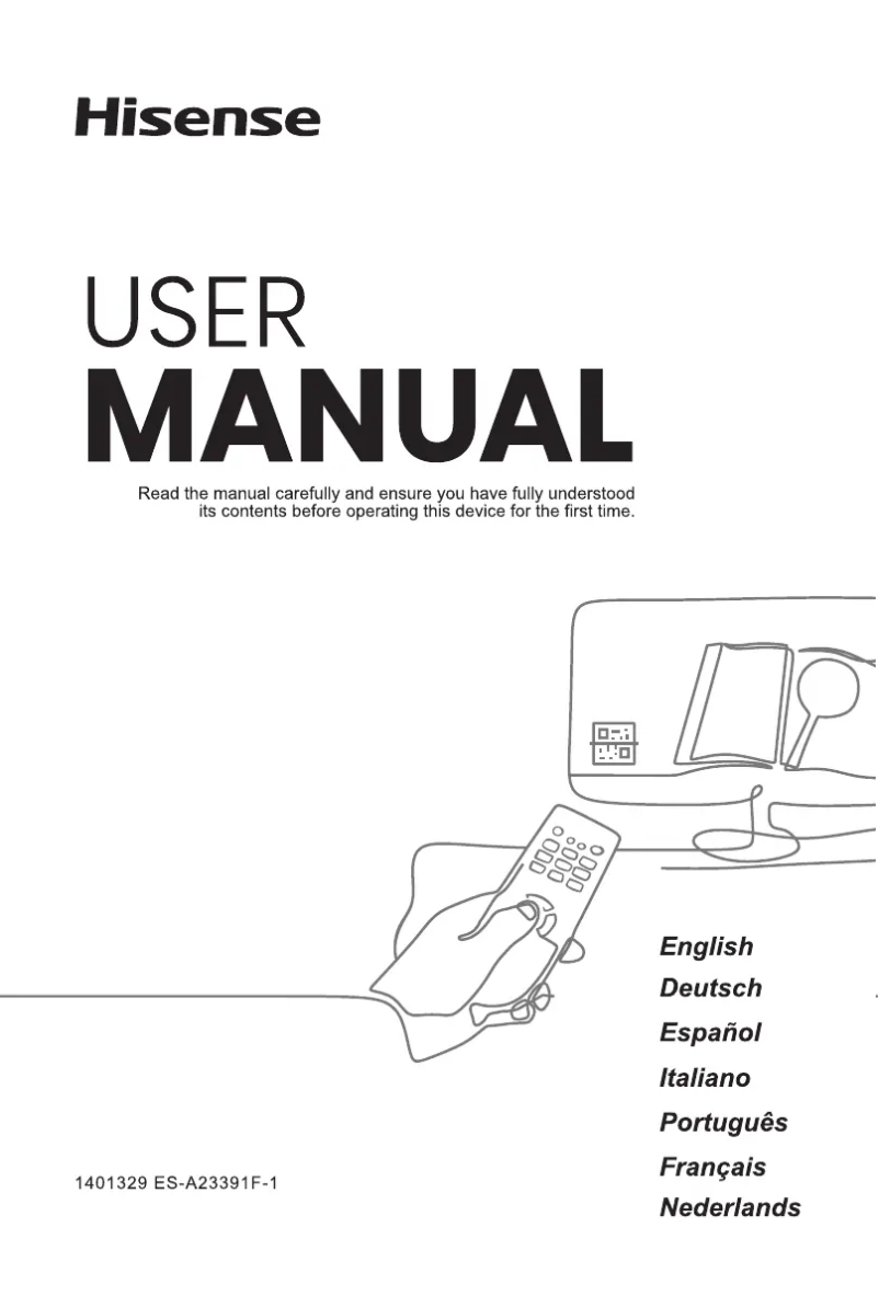 Image de la première page du manuel de l'appareil 43A6NTUK