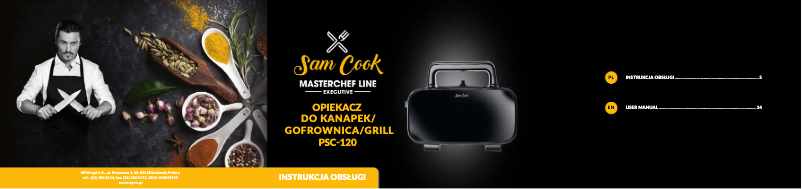 Image de la première page du manuel de l'appareil PSC-120