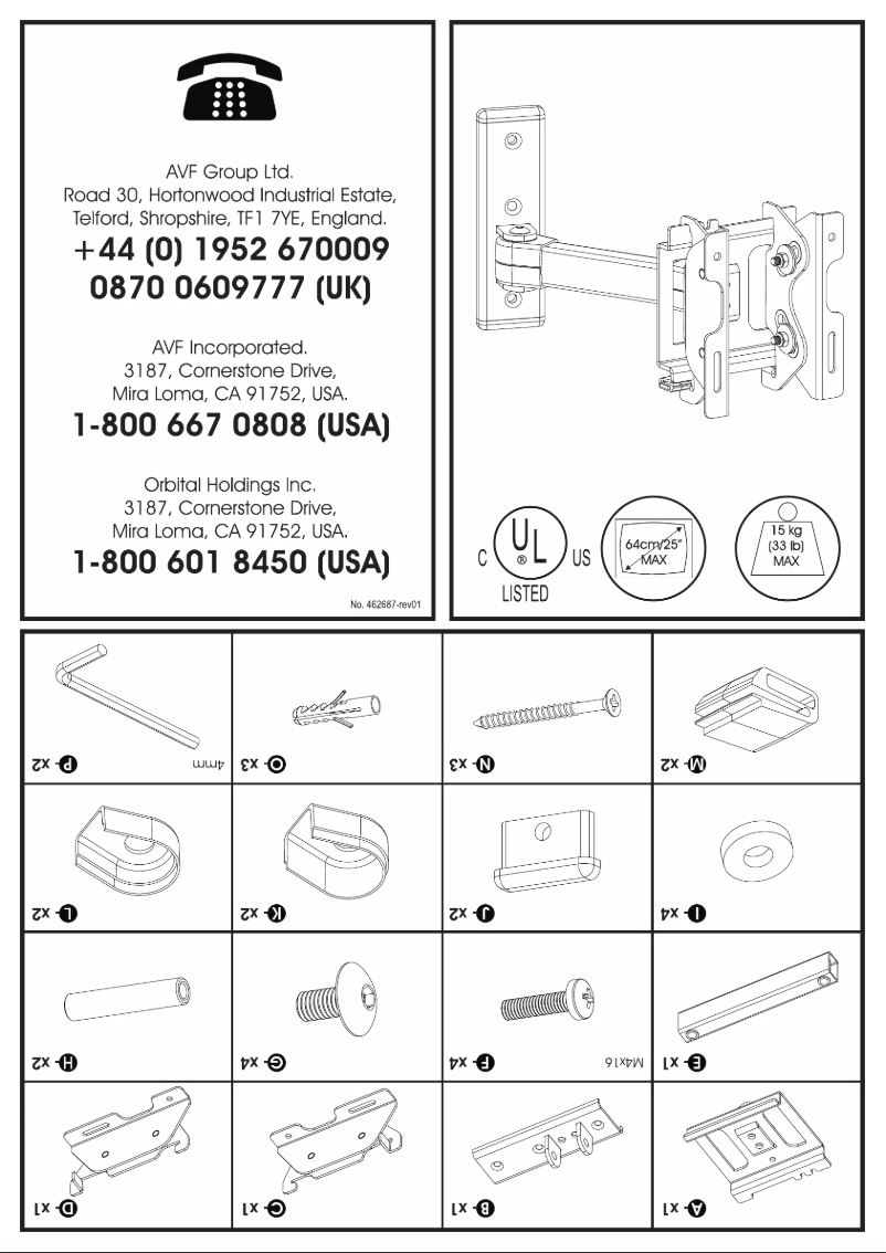 Page n°1 - Manuel utilisateur AVF EL103B-A