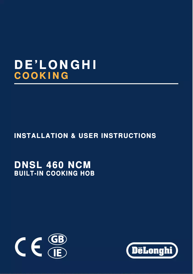 Image de la première page du manuel de l'appareil DNSL 460 NCM