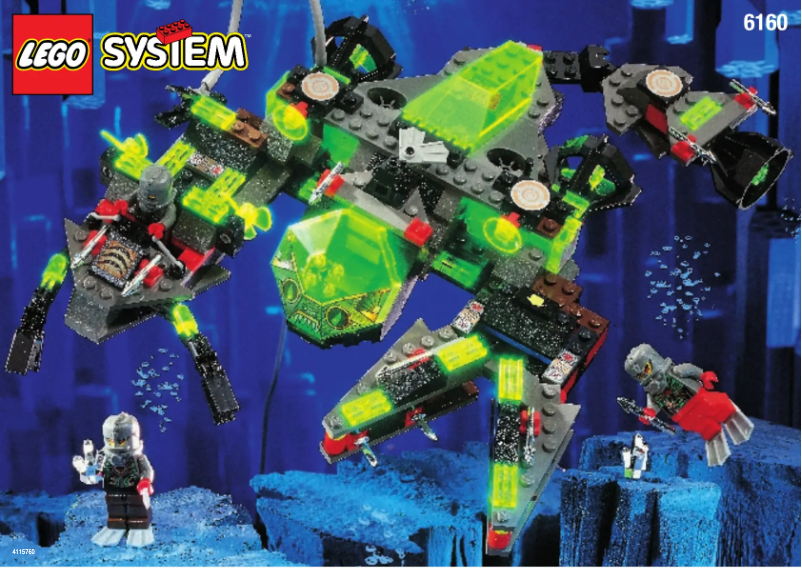 Page n°1 - Manuel utilisateur Lego Stingray Lobster