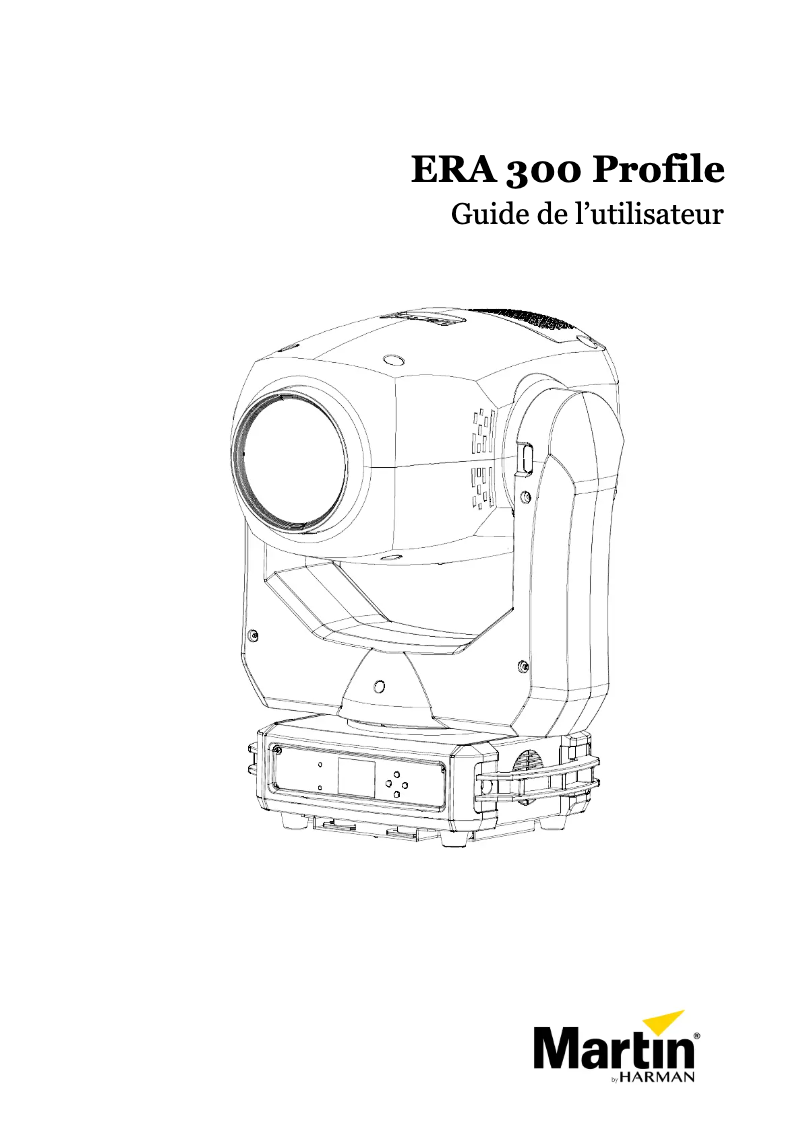 Page n°1 - Manuel utilisateur Martin ERA 300 Profile