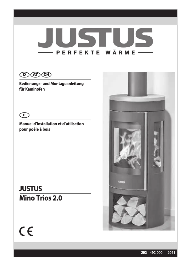 Page 1 de la notice Manuel utilisateur Justus Mino Trios 2.0