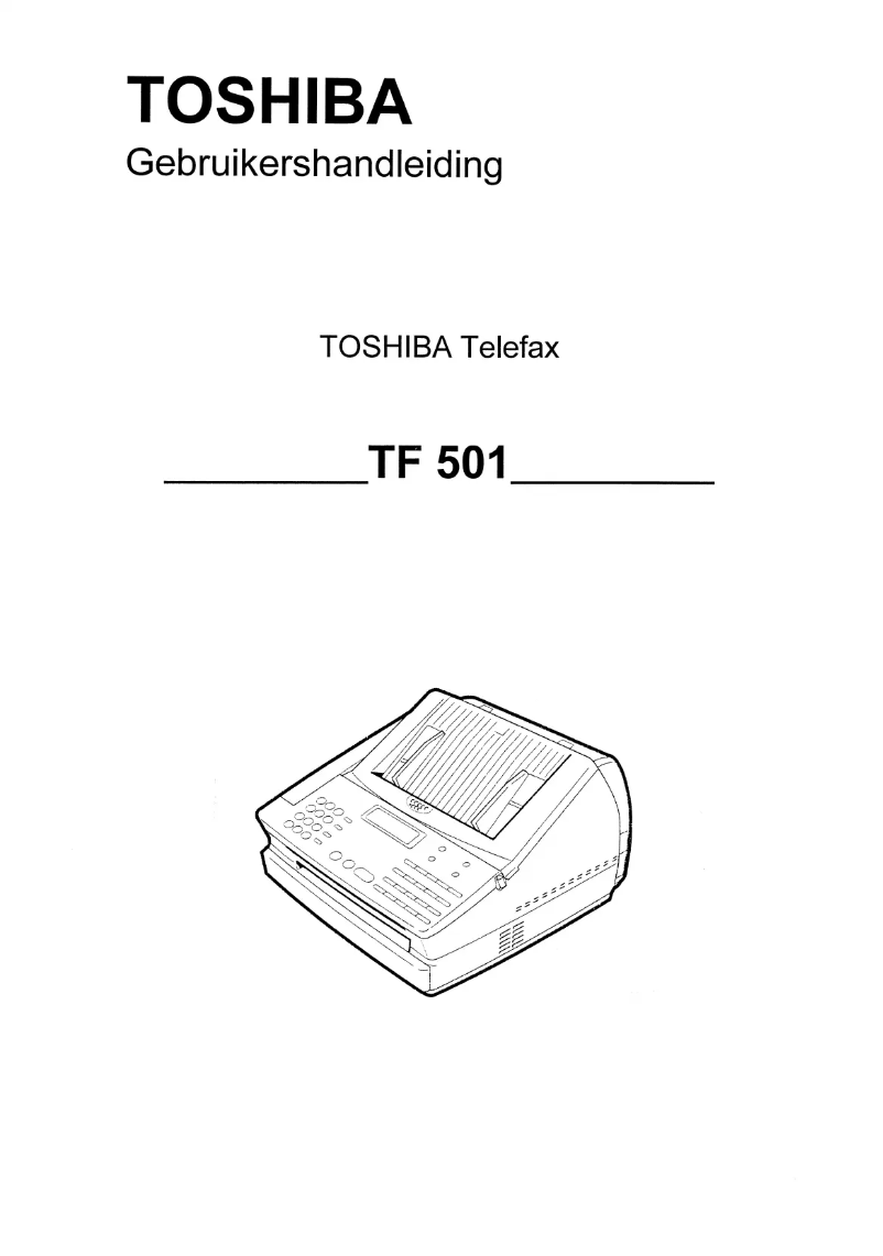 Page 1 de la notice Manuel utilisateur Toshiba TF501