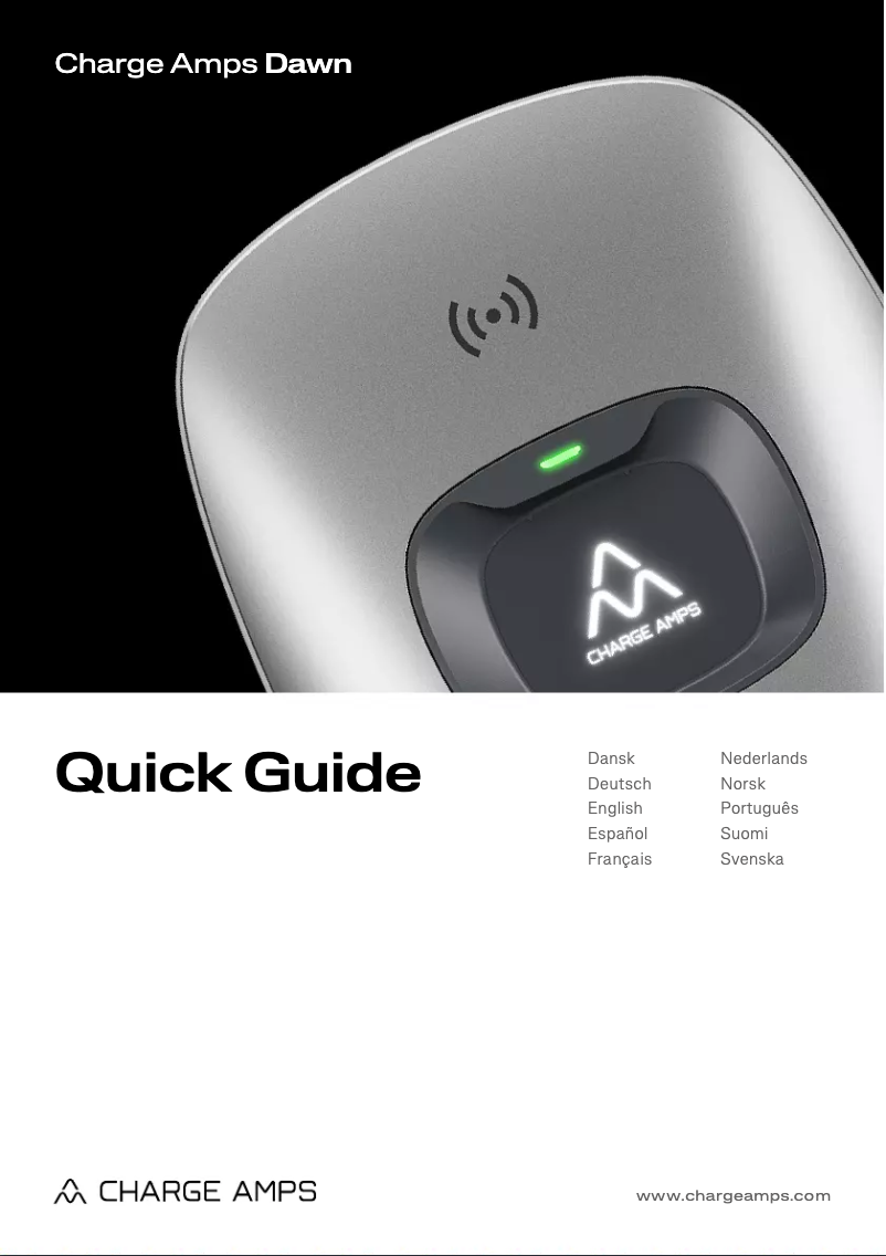 Page 1 de la notice Manuel utilisateur Charge Amps Dawn