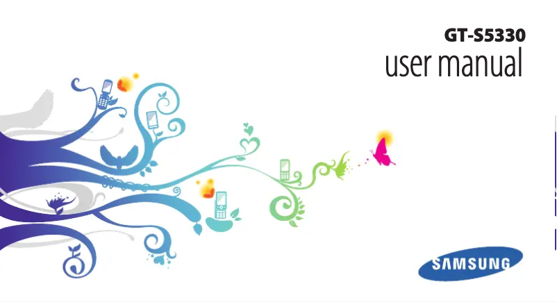 Image de la première page du manuel de l'appareil Wave GT-S5330