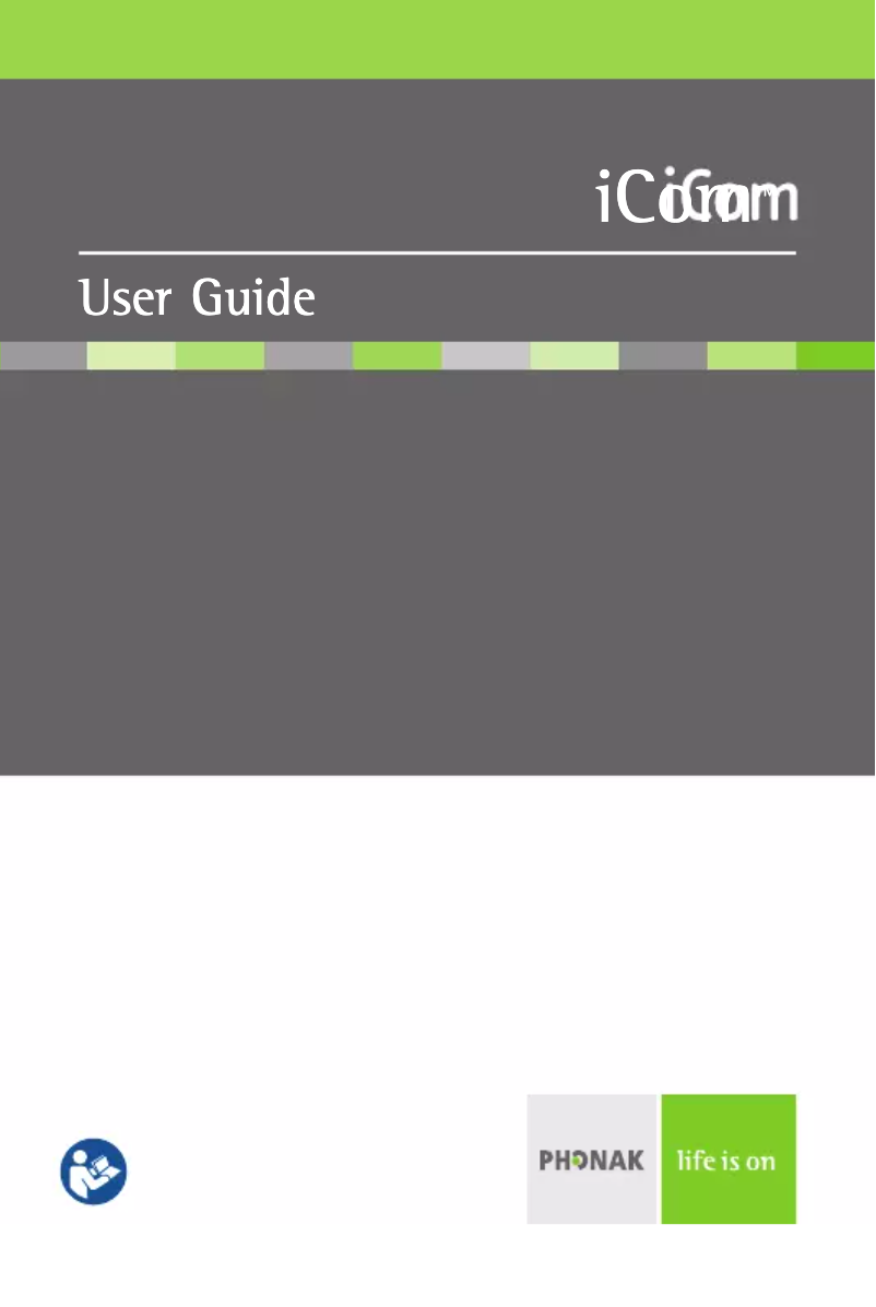 Page 1 de la notice Manuel utilisateur ICOM Phonak