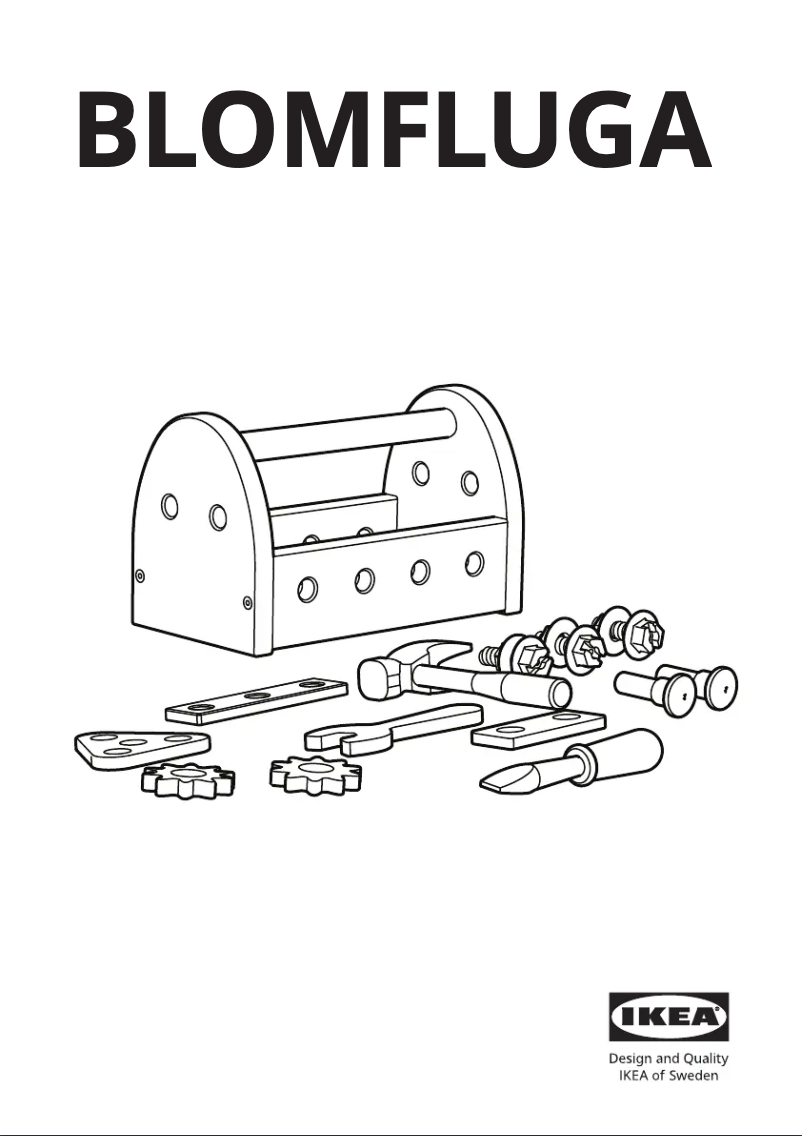 Page 1 de la notice Manuel utilisateur Ikea BLOMFLUGA 005.396.27
