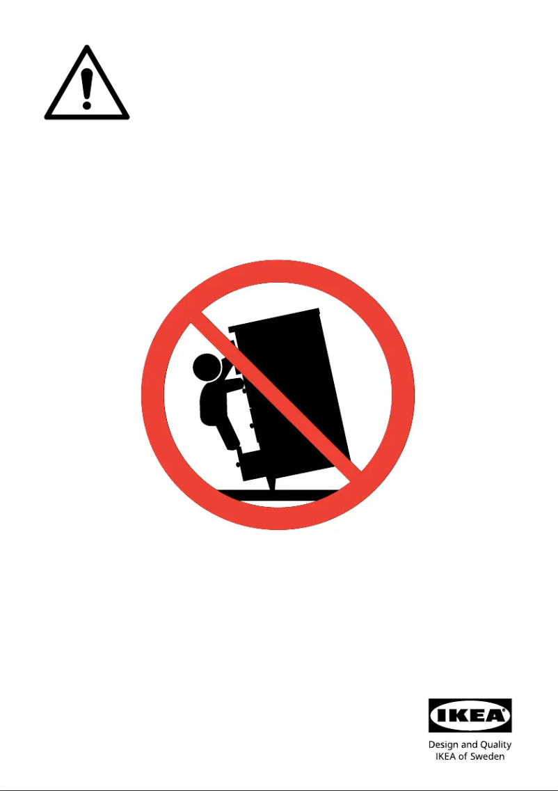 Page 1 de la notice Manuel utilisateur Ikea SMÅGÖRA 304.608.92