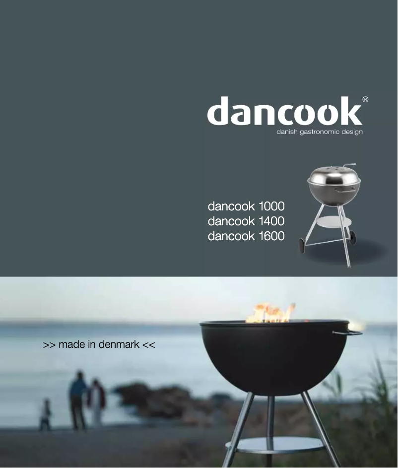 Página 1 del manual Manual de usuario Dancook 1400