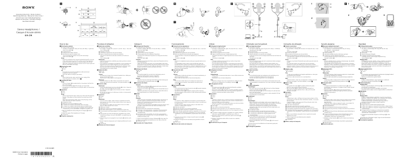 Image de la première page du manuel de l'appareil IER-Z1R