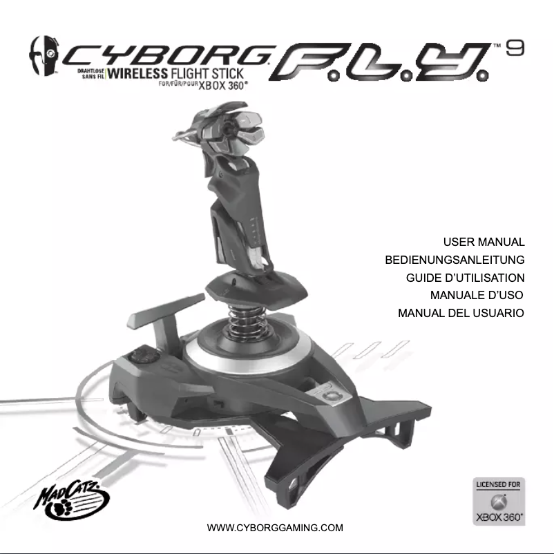 Page n°1 - Manuel utilisateur Cyborg F.L.Y 9 (Xbox 360)