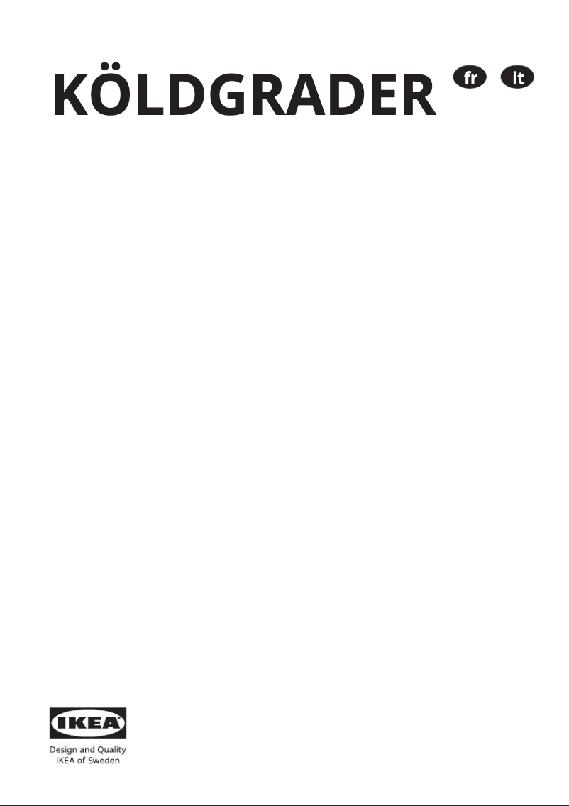 Imagen de la primera página del manual del dispositivo KÖLDGRADER 905.527.42