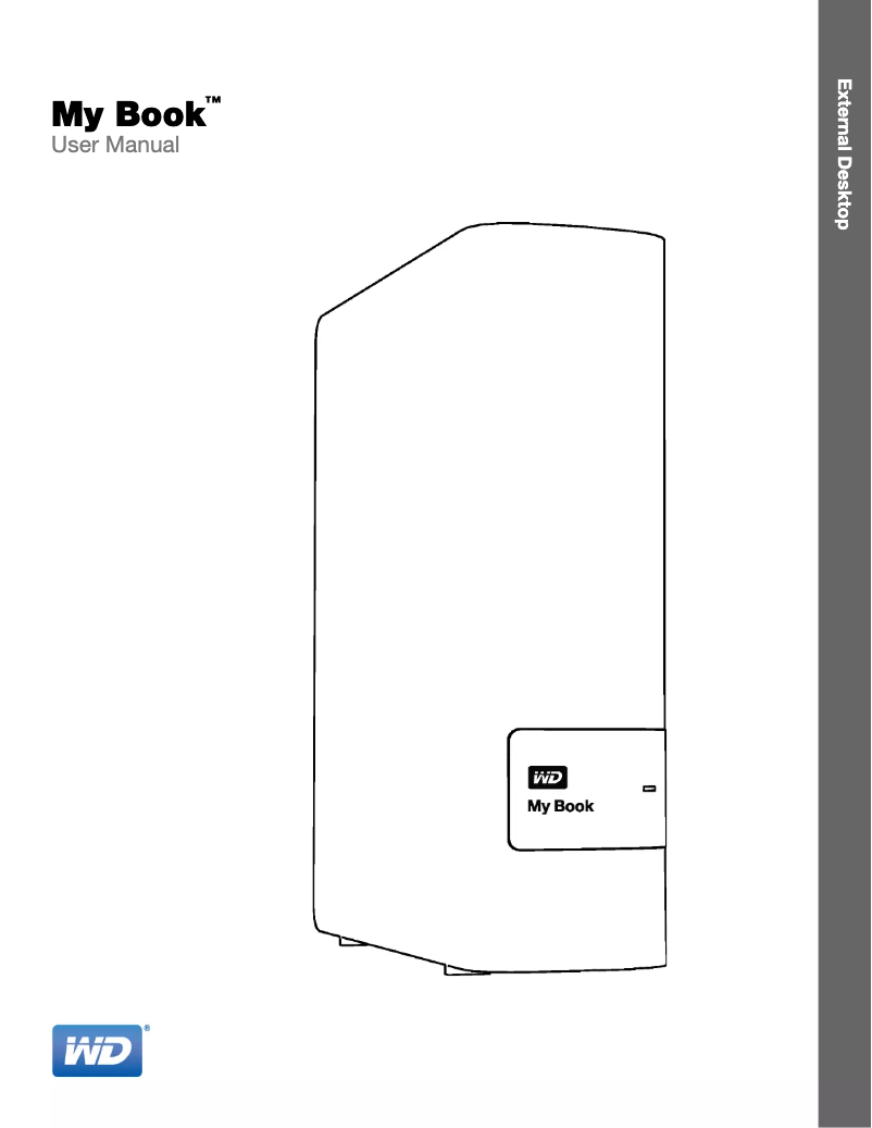 Page 1 of the manual User Manual Western Digital My Book Duo