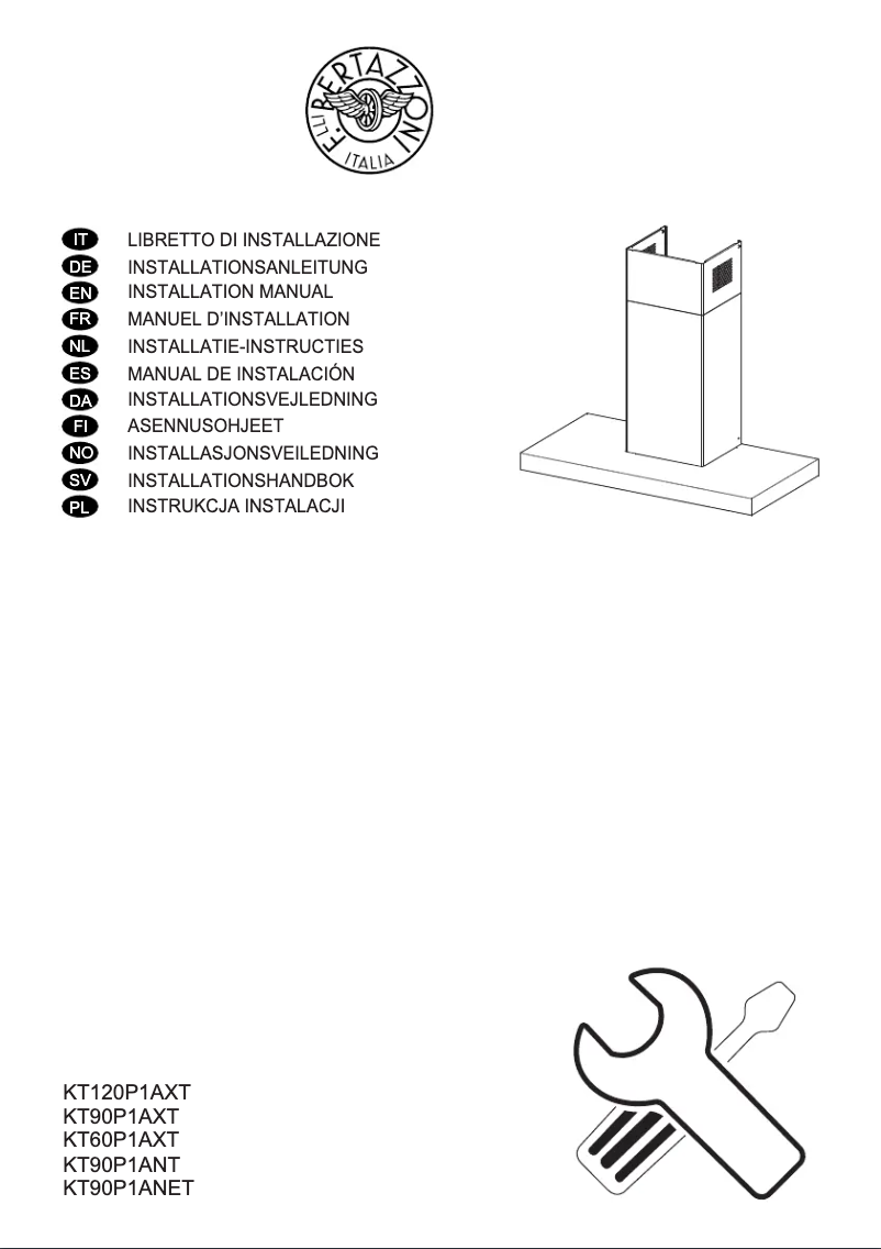 Page n°1 - Manuel utilisateur Bertazzoni KT120P1AXT