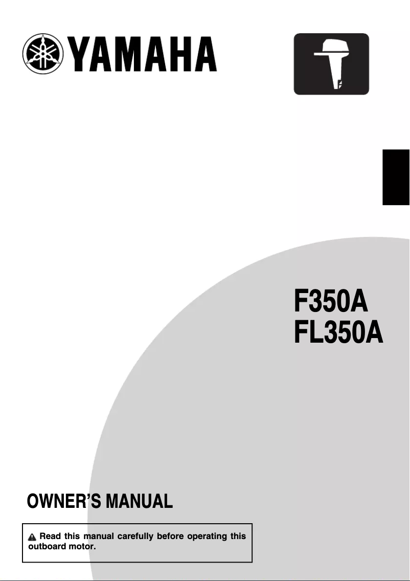 Page 1 de la notice Manuel utilisateur Yamaha FL350A (2018)