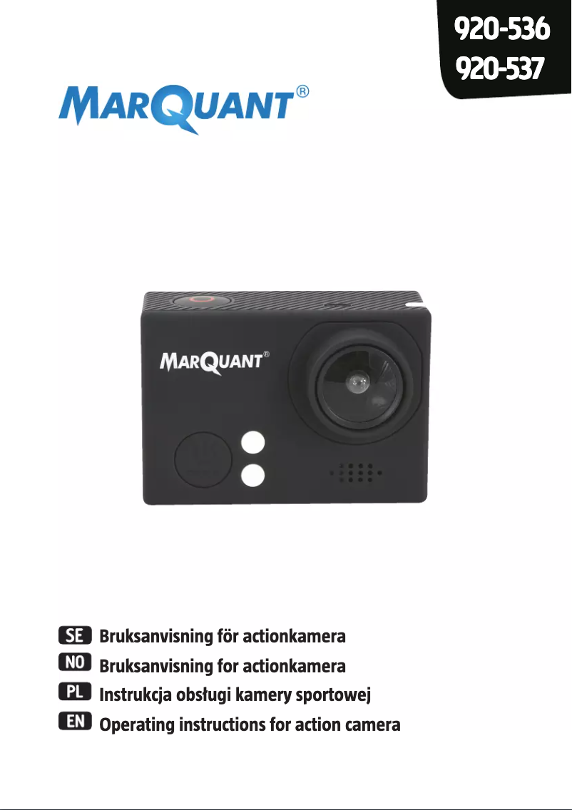 Image de la première page du manuel de l'appareil 920-537