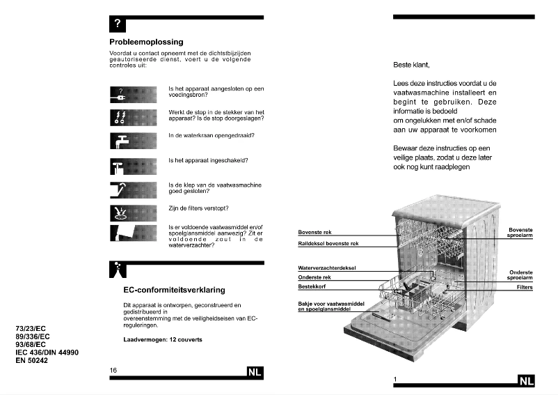 Page n°1 - Manuel utilisateur Blomberg GVN 1380